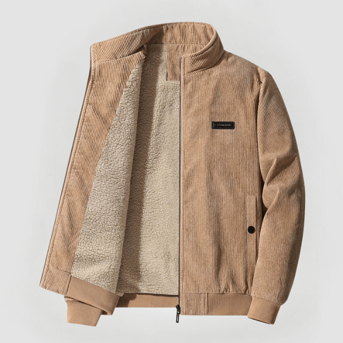 Udo - Fleece-Lined Cord Jacket