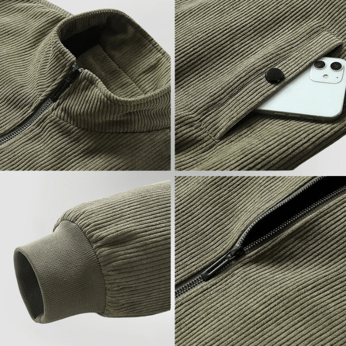 Udo - Fleece-Lined Cord Jacket