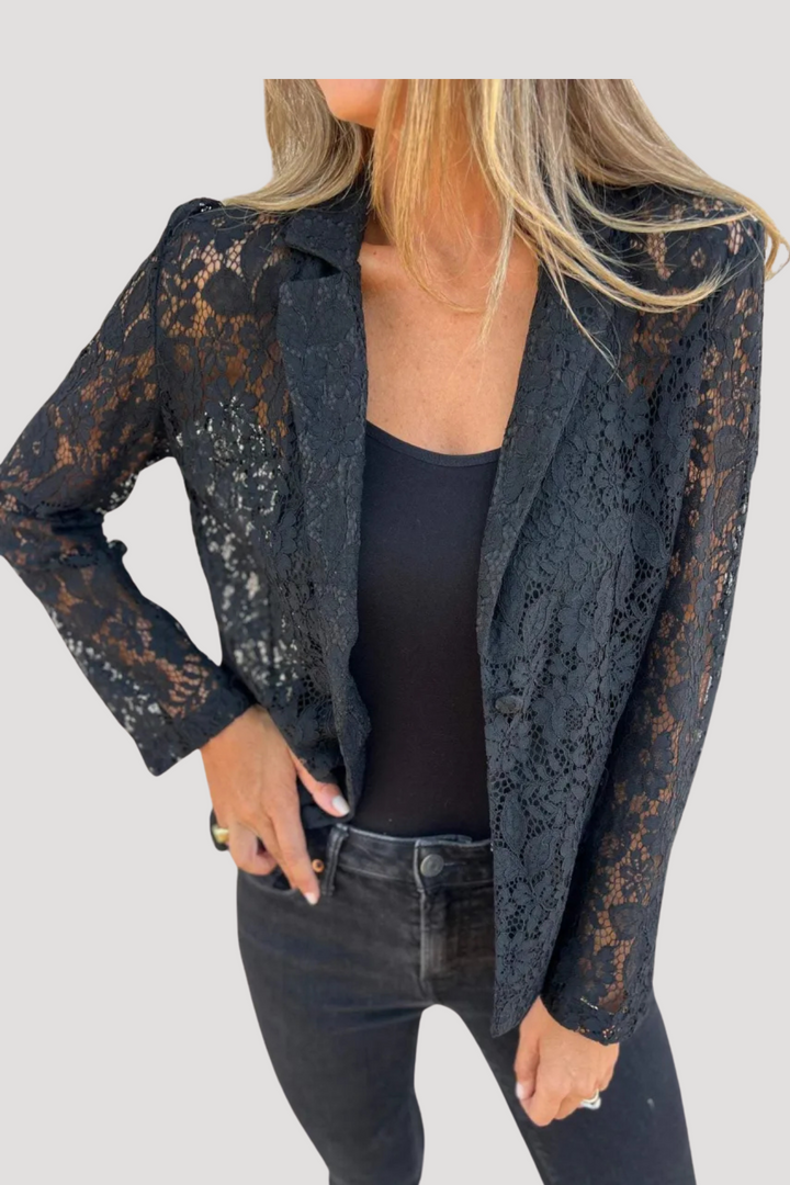 ELISE | Lace Blazer