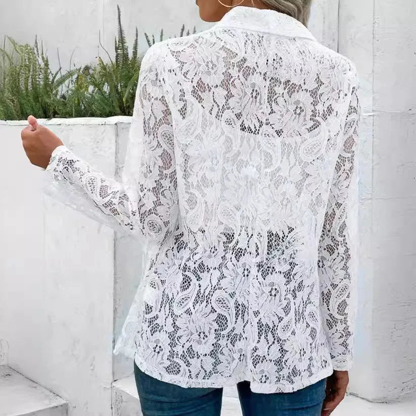 ELISE | Lace Blazer