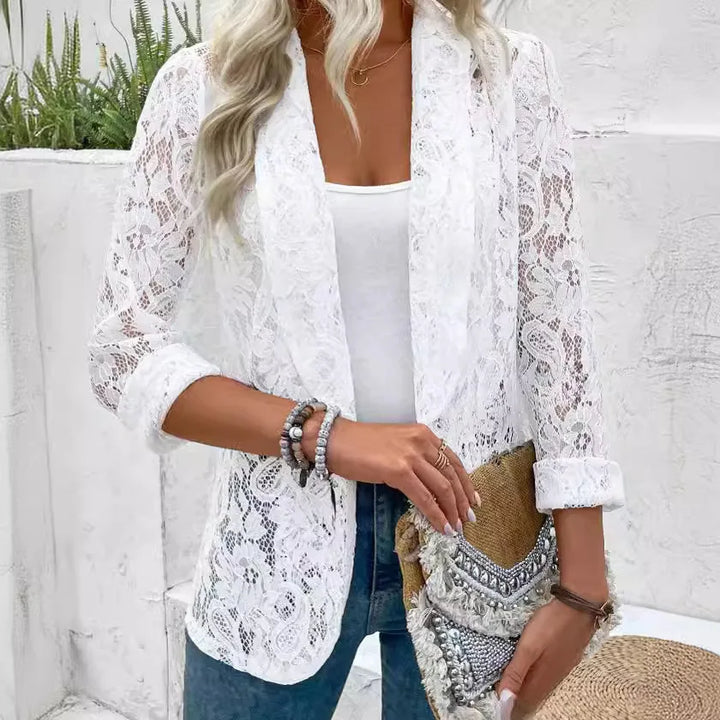 ELISE | Lace Blazer