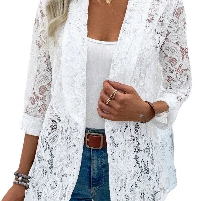 ELISE | Lace Blazer