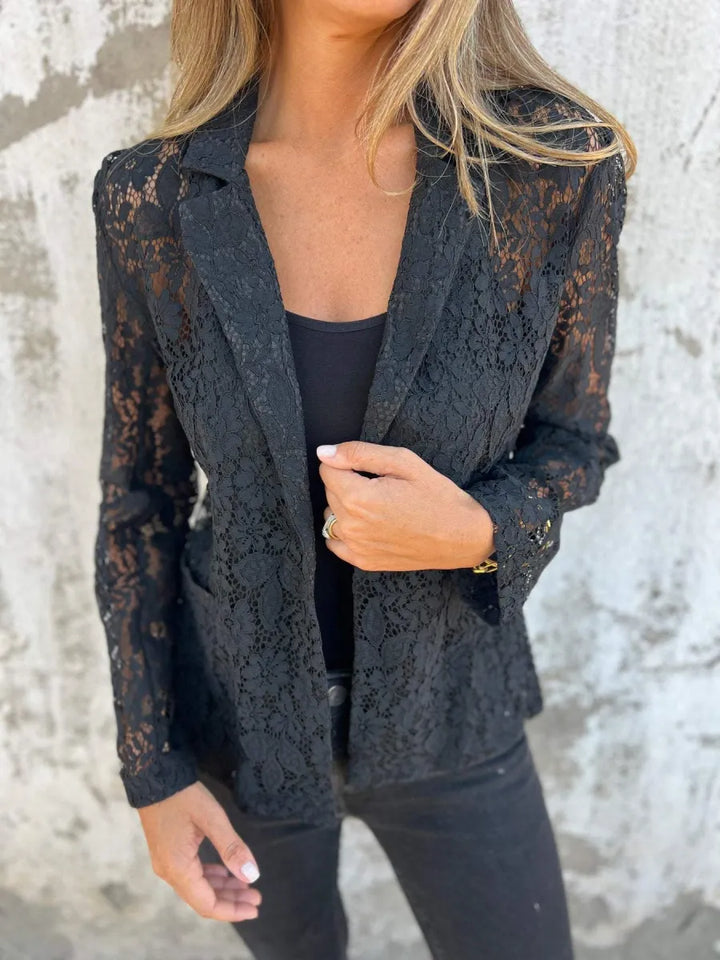ELISE | Lace Blazer