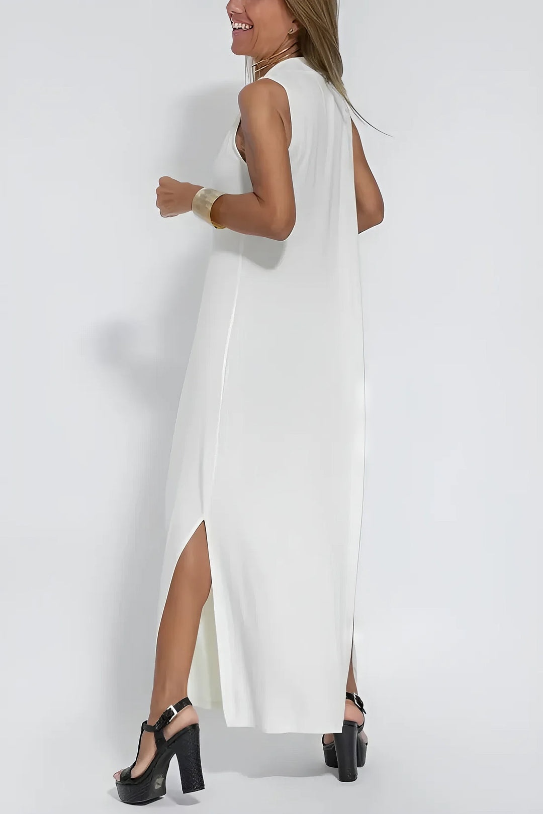MONROE - Elegant Long Dress + Matching Cardigan FREE GIFT - YOUR ESSENCE