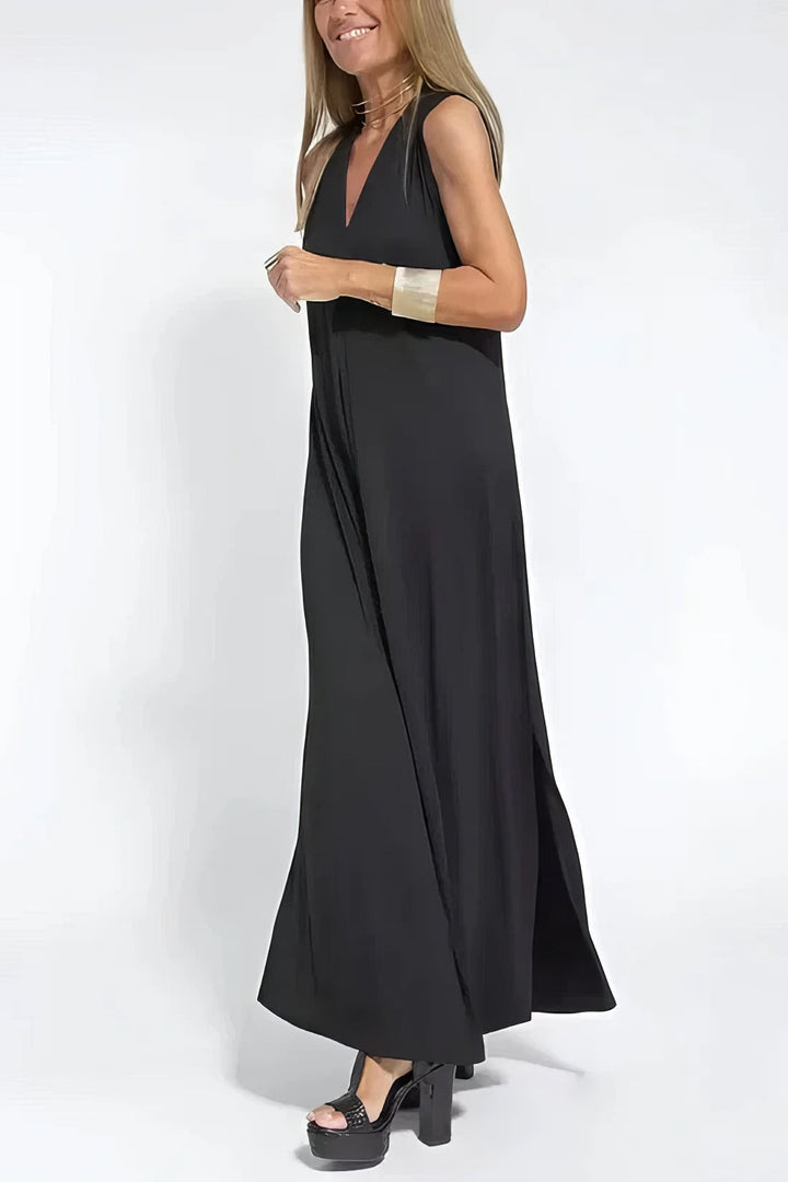 MONROE - Elegant Long Dress + Matching Cardigan FREE GIFT - YOUR ESSENCE